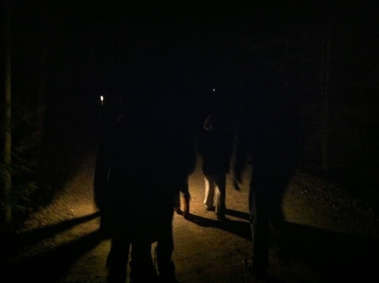 “Who wants to tell ghost stories!”